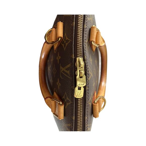 Louis Vuitton Monogram Canvas Alma Satchel With Dustbag Authentic Made in France - Picture 4 of 16